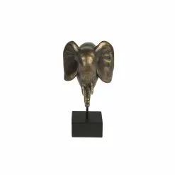 Grayson Lane 14-in X 8-in Modern Sculpture Bronze Resin Elephant 9 Grayson Lane 14-in X 8-in Modern Sculpture Bronze Resin Elephant -GRAYSON LANE SHOP 330857803 AlternateImage3