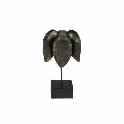 Grayson Lane 14-in X 8-in Modern Sculpture Bronze Resin Elephant