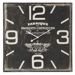 Grayson Lane 23-in X 23-in Vintage Wall Clock Black Wood -GRAYSON LANE SHOP 330857852 AlternateImage5