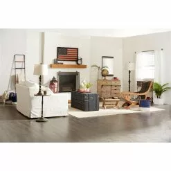 Grayson Lane Wood And Blue Linen Coffee Table -GRAYSON LANE SHOP 330857867 AlternateImage8