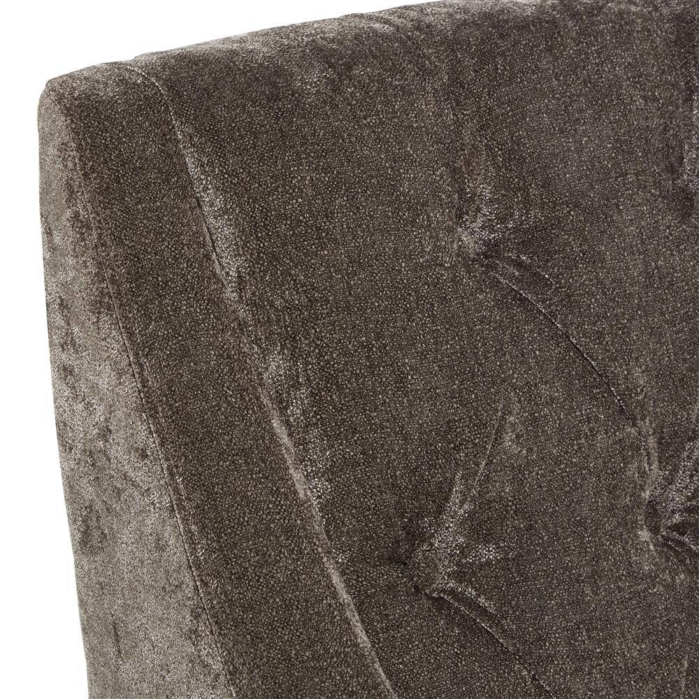 Grayson Lane 1 Modern Brown Polyester Blend Accent Chair 5 Grayson Lane 1 Modern Brown Polyester Blend Accent Chair - Image 5