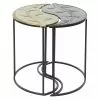 Grayson Lane Contemporary Black Metal Accent Table - Set Of 2