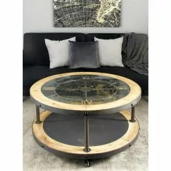 Grayson Lane Contemporary Glass Coffee Table 7 Grayson Lane Contemporary Glass Coffee Table -GRAYSON LANE SHOP 330858175 AlternateImage1