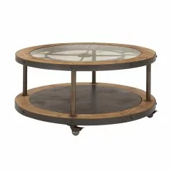 Grayson Lane Contemporary Glass Coffee Table