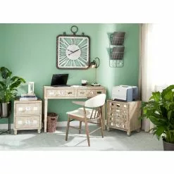 Grayson Lane Timer - White Mango Wood - 9-in X 5-in X 5-in -GRAYSON LANE SHOP 330858211 AlternateImage7