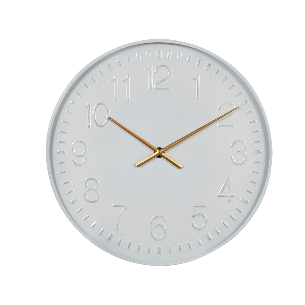 Grayson Lane Analog 24-in X 24-in White Round Wall Standard Clock 1 Grayson Lane Analog 24-in X 24-in White Round Wall Standard Clock
