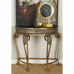 Grayson Lane 33-in X 41-in Metal Rustic Console Table 13 Grayson Lane 33-in X 41-in Metal Rustic Console Table -GRAYSON LANE SHOP 330858233 AlternateImage1