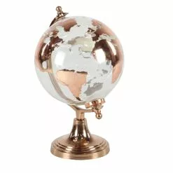 Grayson Lane Copper Glass Traditional Globe - 13-in X 8-in -GRAYSON LANE SHOP 330858247 AlternateImage4