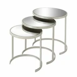 Grayson Lane 3-Piece Mirror Accent Table Set