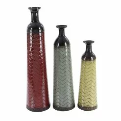 Grayson Lane Set Of 3 32-in , 27-in , 22-in Traditional Vase - Multi Coloured - Metal 11 Grayson Lane Set Of 3 32-in , 27-in , 22-in Traditional Vase - Multi Coloured - Metal -GRAYSON LANE SHOP 330858274 AlternateImage4