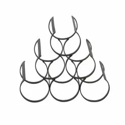 Grayson Lane 6-Bottle Black Metal Industrial Wine Holder Rack 10 Grayson Lane 6-Bottle Black Metal Industrial Wine Holder Rack -GRAYSON LANE SHOP 330858327 AlternateImage4