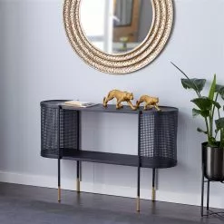 Grayson Lane 31.5-in X 47-in Metal Modern Console Table -GRAYSON LANE SHOP 330858361 AlternateImage1
