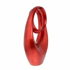 Grayson Lane Swirl Contemporary Sculpture - Red Poly Stone - 20-in X 11-in 8 Grayson Lane Swirl Contemporary Sculpture - Red Poly Stone - 20-in X 11-in -GRAYSON LANE SHOP 330858379 AlternateImage4