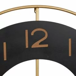 Grayson Lane Analog 27.5-in X 27.5-in Gold Round Wall Standard Clock -GRAYSON LANE SHOP 330858386 AlternateImage3