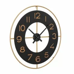Grayson Lane Analog 27.5-in X 27.5-in Gold Round Wall Standard Clock -GRAYSON LANE SHOP 330858386 AlternateImage5