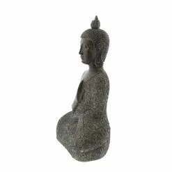 Grayson Lane Buddha Bohemian Sculpture - Brown Poly Stone - 17-in X 9-in -GRAYSON LANE SHOP 330858388 AlternateImage4