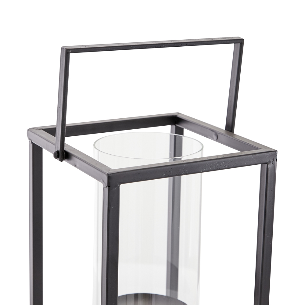 Grayson Lane 1-Candle Metal Pillar Holder - 20-in X 8-in 2 Grayson Lane 1-Candle Metal Pillar Holder - 20-in X 8-in - Image 2