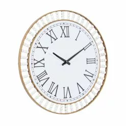 Grayson Lane Analog 24-in X 24-in White Round Contemporary Wall Standard Clock -GRAYSON LANE SHOP 330858478 AlternateImage5