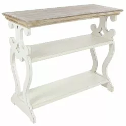 Grayson Lane 32-in X 38-in Wood Farmhouse Console Table