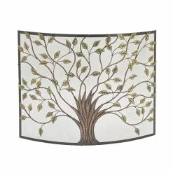 Grayson Lane Farmhouse Fireplace Screen - Green- Metal - 33-in X 39-in 14 Grayson Lane Farmhouse Fireplace Screen - Green- Metal - 33-in X 39-in -GRAYSON LANE SHOP 330858486 MainImage 001