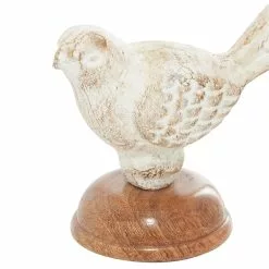 Grayson Lane Set Of 2 7-in , 5-in - Brown Farmhouse Bird Sculpture - Mango Wood -GRAYSON LANE SHOP 330858552 AlternateImage2