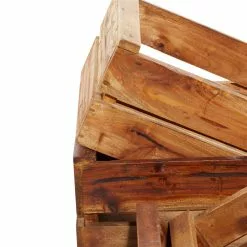 Grayson Lane Set Of 4 13-in , 16-in , 19-in , 22-in Farmhouse Storage Basket - Brown Mahogany 11 Grayson Lane Set Of 4 13-in , 16-in , 19-in , 22-in Farmhouse Storage Basket - Brown Mahogany -GRAYSON LANE SHOP 330858574 AlternateImage4