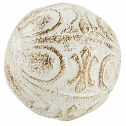 Grayson Lane Set Of 2 4-in X 4-in - White Country Orbs & Vase Filler - Ceramic 9 Grayson Lane Set Of 2 4-in X 4-in - White Country Orbs & Vase Filler - Ceramic -GRAYSON LANE SHOP 330858588 AlternateImage4