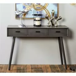 Grayson Lane 29-in X 42-in Wood Modern Console Table - Black 9 Grayson Lane 29-in X 42-in Wood Modern Console Table - Black -GRAYSON LANE SHOP 330858658 AlternateImage1