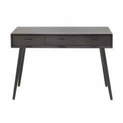 Grayson Lane 29-in X 42-in Wood Modern Console Table - Black