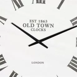 Grayson Lane White Analogue Round Wall Clock 9 Grayson Lane White Analogue Round Wall Clock -GRAYSON LANE SHOP 330858694 AlternateImage4