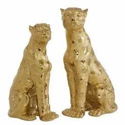 Grayson Lane Gold Glam Leopard Sculpture Porcelain - Set Of 2 8 Grayson Lane Gold Glam Leopard Sculpture Porcelain - Set Of 2 -GRAYSON LANE SHOP 330858711 MainImage 001