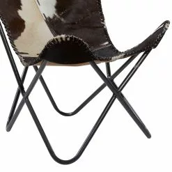 Grayson Lane Rustic Dark Brown And Cream Butterfly Chair 9 Grayson Lane Rustic Dark Brown And Cream Butterfly Chair -GRAYSON LANE SHOP 330858754 AlternateImage3