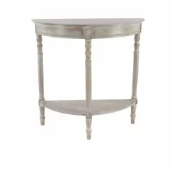 Grayson Lane 32-in X 32-in Wood Rustic Console Table - Light Brown -GRAYSON LANE SHOP 330858773 AlternateImage5