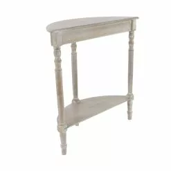 Grayson Lane 32-in X 32-in Wood Rustic Console Table - Light Brown -GRAYSON LANE SHOP 330858773 AlternateImage6