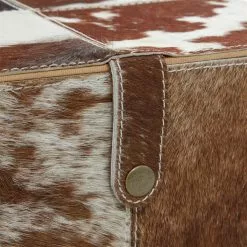 Grayson Lane Brown Leather Natural Box - Set Of 2 -GRAYSON LANE SHOP 330858797 AlternateImage3