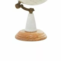 Grayson Lane 14-in X 8-in Contemporary Globe Mango Wood And Marble -GRAYSON LANE SHOP 330858818 AlternateImage3