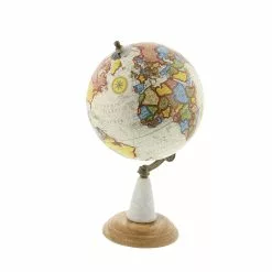 Grayson Lane 14-in X 8-in Contemporary Globe Mango Wood And Marble -GRAYSON LANE SHOP 330858818 AlternateImage4