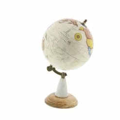 Grayson Lane 14-in X 8-in Contemporary Globe Mango Wood And Marble -GRAYSON LANE SHOP 330858818 AlternateImage5