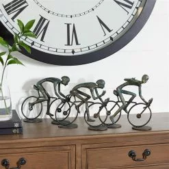 Grayson Lane 8-in X 20-in Sculpture Bronze Polystone Cyclists -GRAYSON LANE SHOP 330858820 AlternateImage1