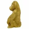 Grayson Lane 15-in X 11-in Traditional Sculpture Gold Polystone Gorilla