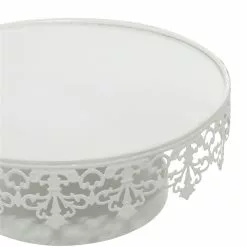 Grayson Lane White Vintage Cake Stand Metal - Set Of 3 -GRAYSON LANE SHOP 330858858 AlternateImage3