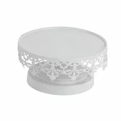 Grayson Lane White Vintage Cake Stand Metal - Set Of 3 -GRAYSON LANE SHOP 330858858 AlternateImage5