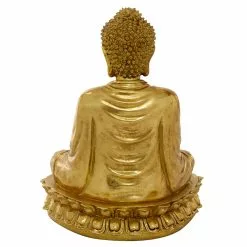 Grayson Lane 12-in X 9-in Glam Sculpture Gold Polystone Buddha -GRAYSON LANE SHOP 330858860 AlternateImage5