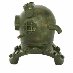 Grayson Lane 10-in X 8-in Coastal Decorative Antique Diving Helmet Bronze Polystone -GRAYSON LANE SHOP 330858908 AlternateImage4