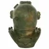 Grayson Lane 10-in X 8-in Coastal Decorative Antique Diving Helmet Bronze Polystone