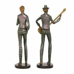 Grayson Lane Silver Vintage Musician Sculpture In Polystone - Set Of 2 -GRAYSON LANE SHOP 330858909 AlternateImage5
