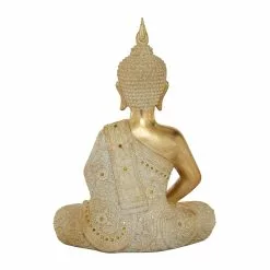 Grayson Lane 20-in X 14-in Glam Sculpture Gold Polystone Buddha 11 Grayson Lane 20-in X 14-in Glam Sculpture Gold Polystone Buddha -GRAYSON LANE SHOP 330858916 AlternateImage5