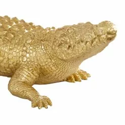 Grayson Lane 4-in X 16-in Traditional Sculpture Gold Polystone Crocodile 8 Grayson Lane 4-in X 16-in Traditional Sculpture Gold Polystone Crocodile -GRAYSON LANE SHOP 330858997 AlternateImage2