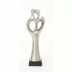 Grayson Lane 19-in X 6-in Traditional Sculpture Silver Porcelain Family -GRAYSON LANE SHOP 330859003 MainImage 001