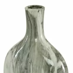 Grayson Lane 6-in X 13-in Contemporary Vase Grey Stoneware - Set Of 3 12 Grayson Lane 6-in X 13-in Contemporary Vase Grey Stoneware - Set Of 3 -GRAYSON LANE SHOP 330859027 AlternateImage2